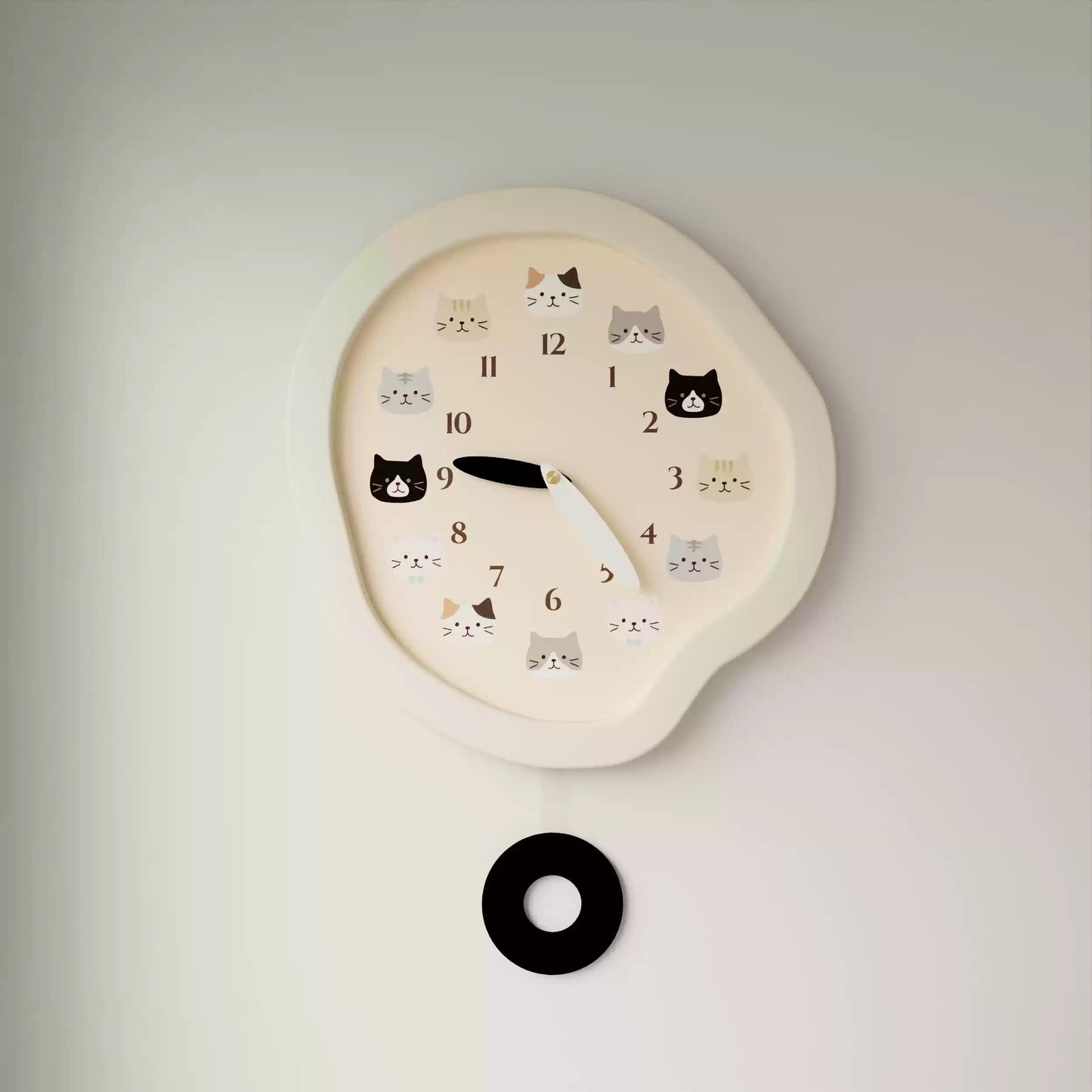 Lovely Cats Clock