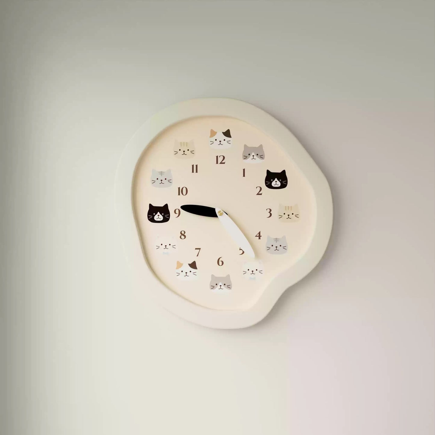 Lovely Cats Clock