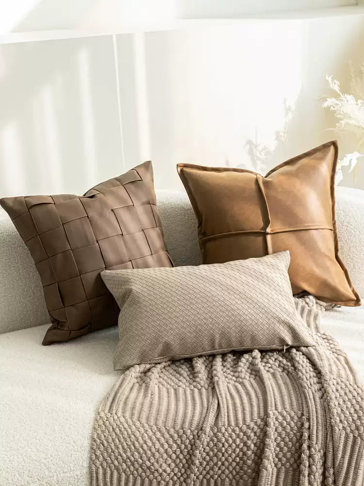 Brown Pillow Covers