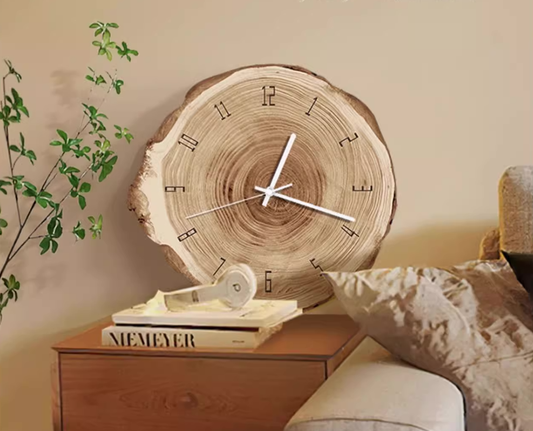 Growth Rings Table/Shelf Clock