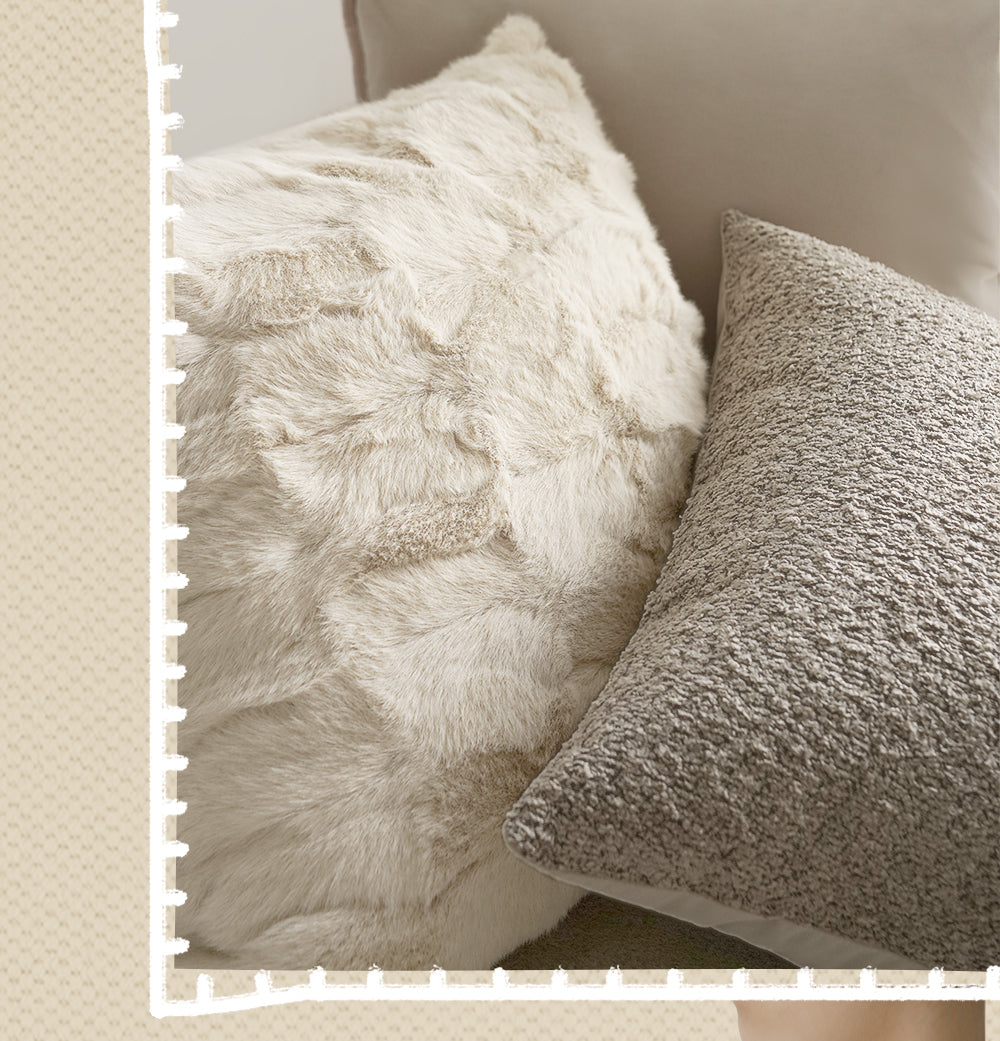 Beige Pillow Covers